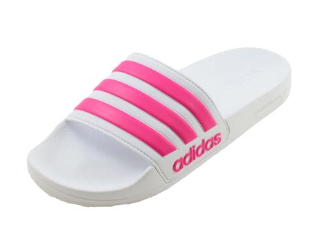 adidas slippers roze maat 38|Roze Adidas dames badslippers online kopen .